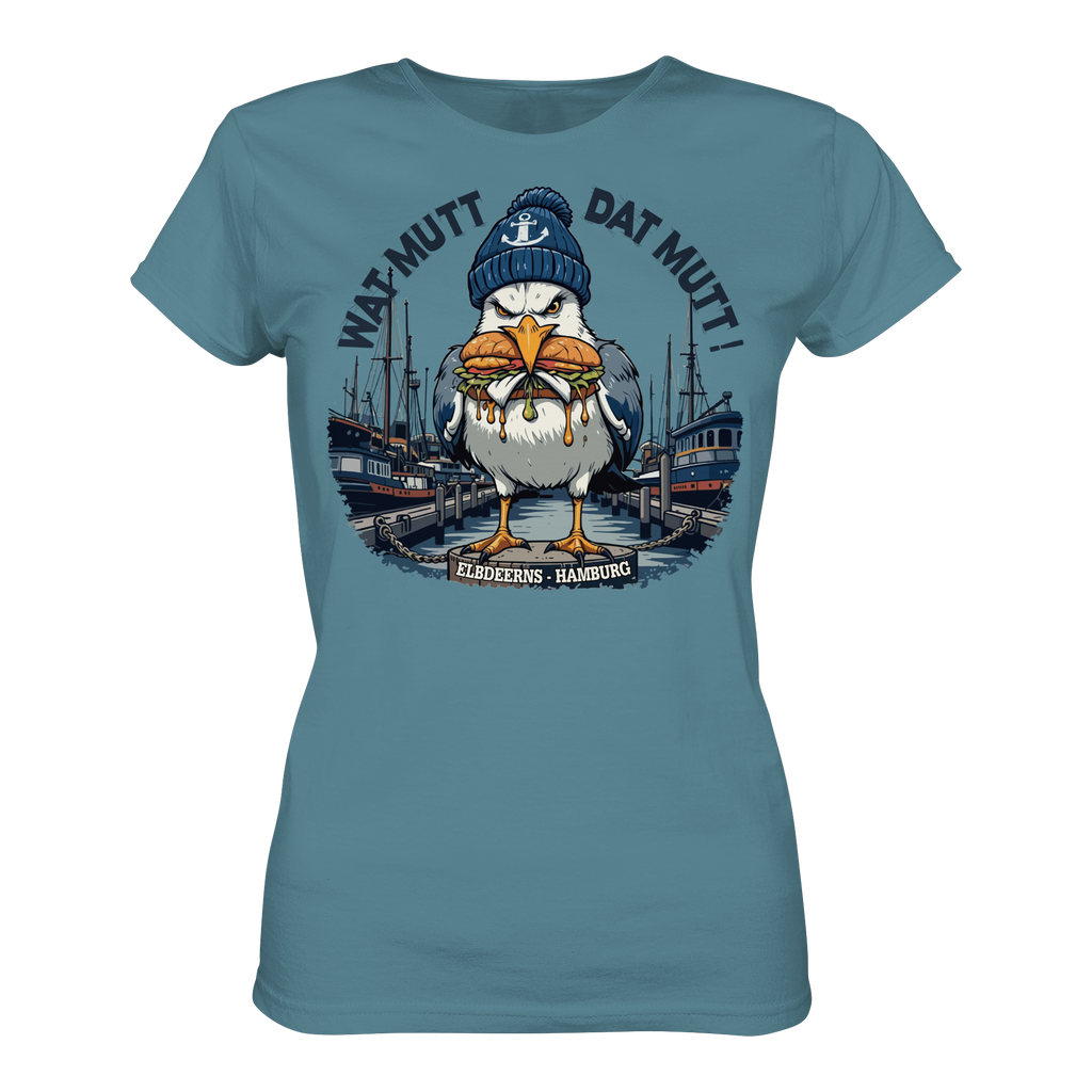 Elbdeerns - WAT MUTT DAT MUTT - Ladies Premium Shirt