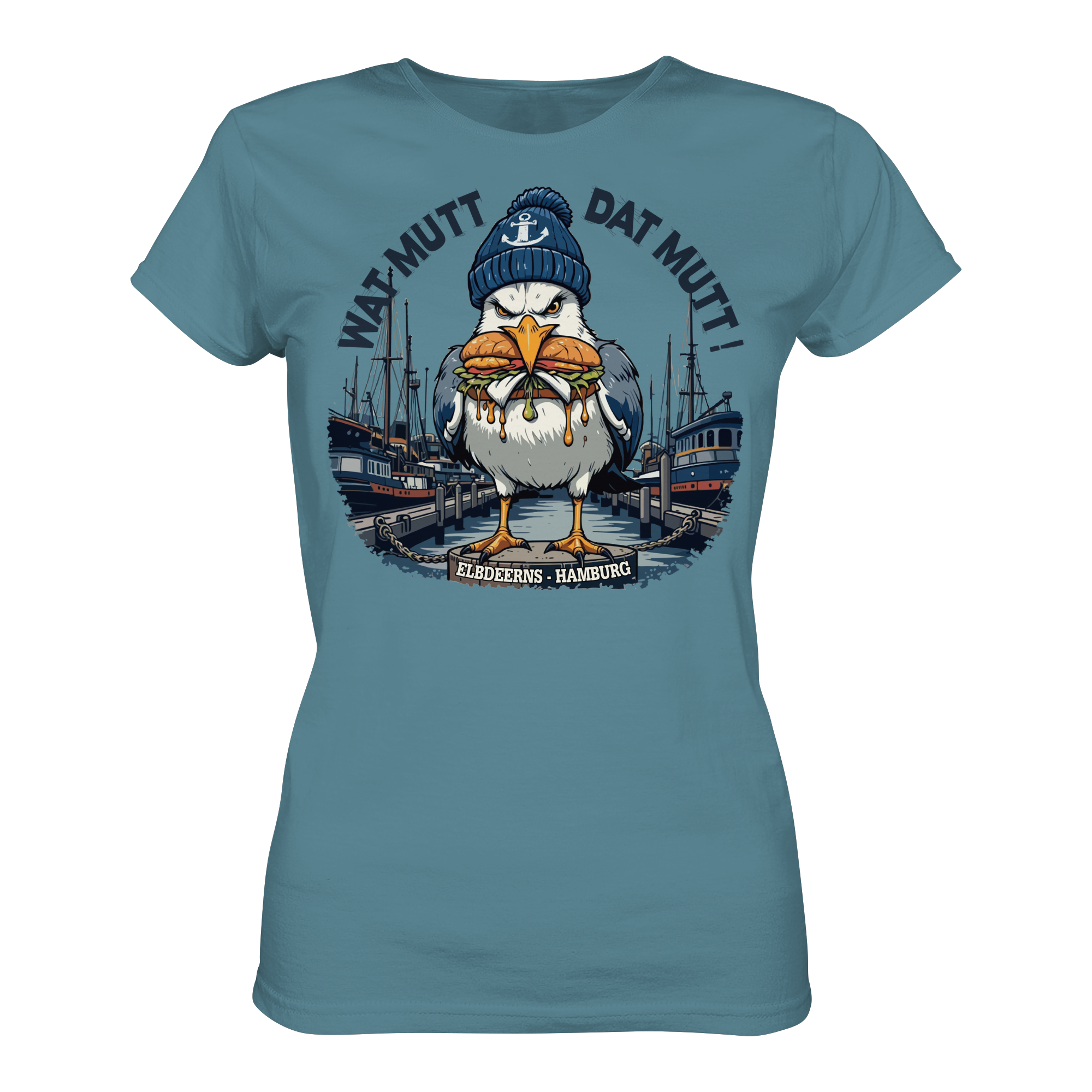 Elbdeerns - WAT MUTT DAT MUTT - Ladies Premium Shirt