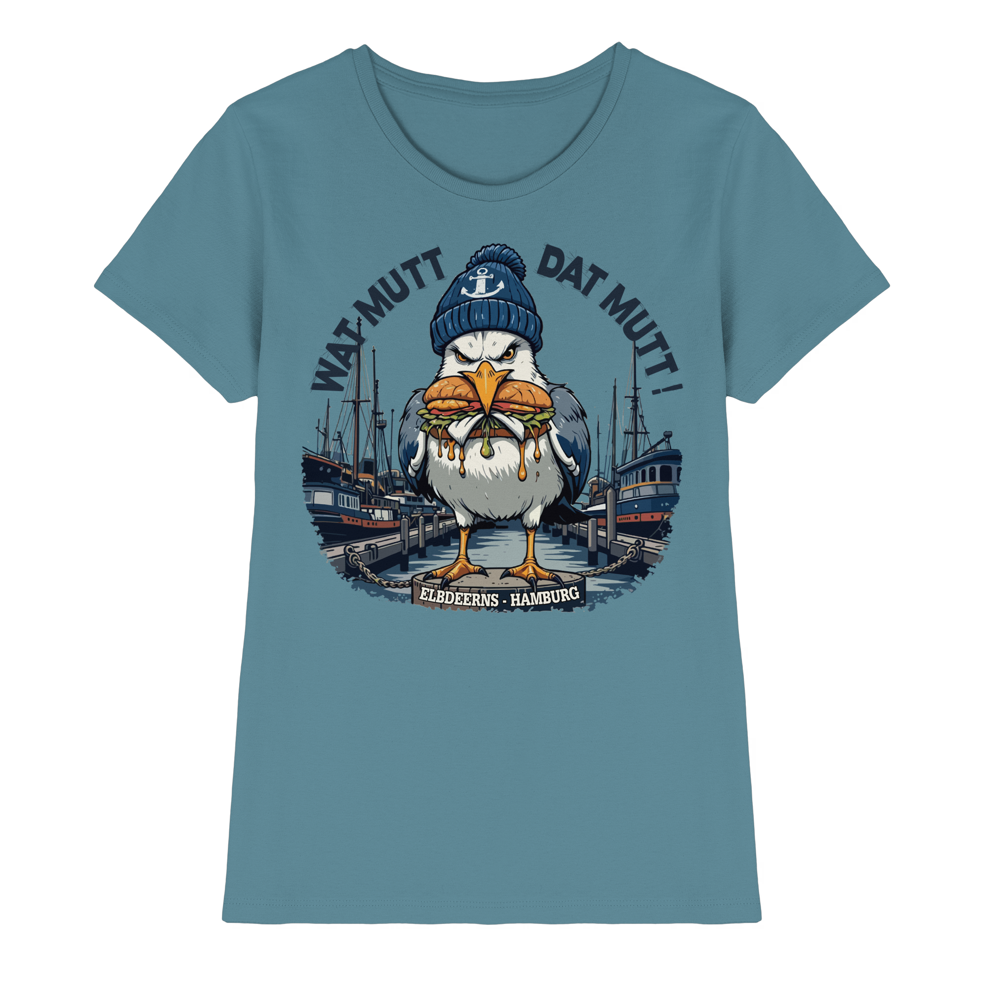 Elbdeerns - WAT MUTT DAT MUTT - Ladies Premium Shirt