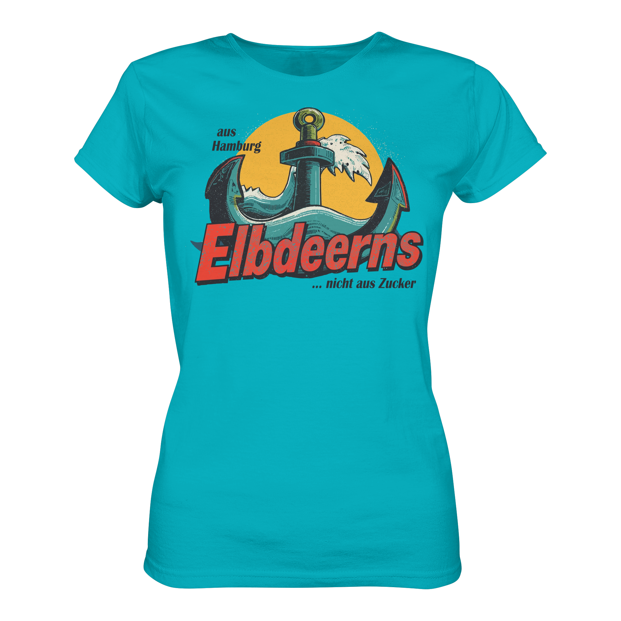 Elbdeerns - nicht aus Zucker - Ladies Premium Shirt