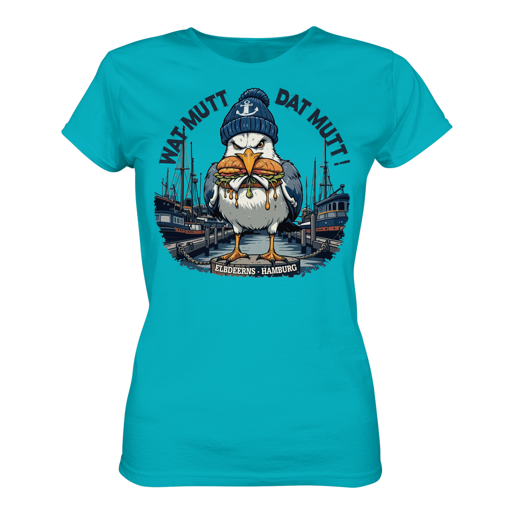 Elbdeerns - WAT MUTT DAT MUTT - Ladies Premium Shirt