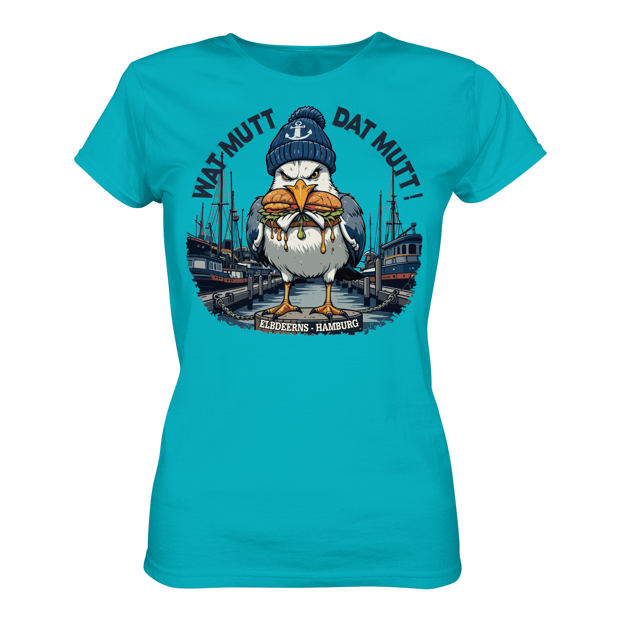 Elbdeerns - WAT MUTT DAT MUTT - Ladies Premium Shirt