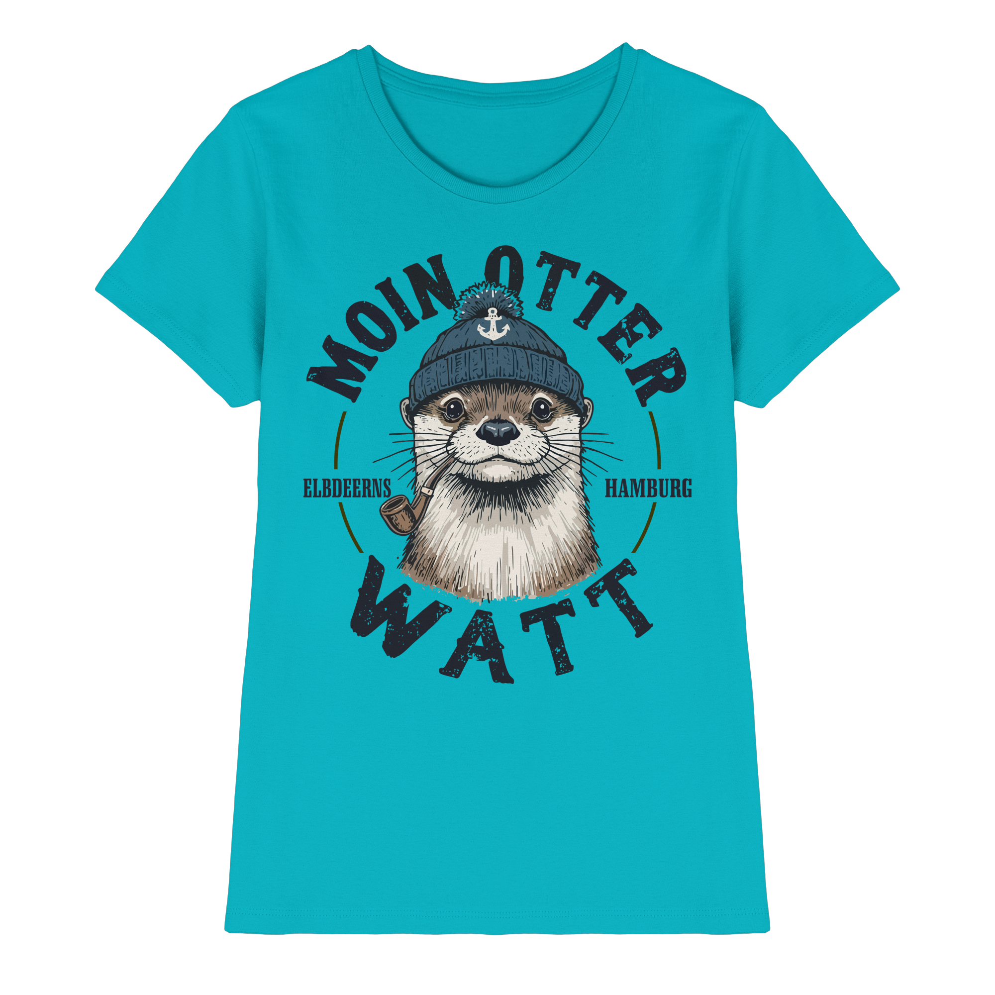 Elbdeerns - MOIN oder WATT - Ladies Premium Shirt