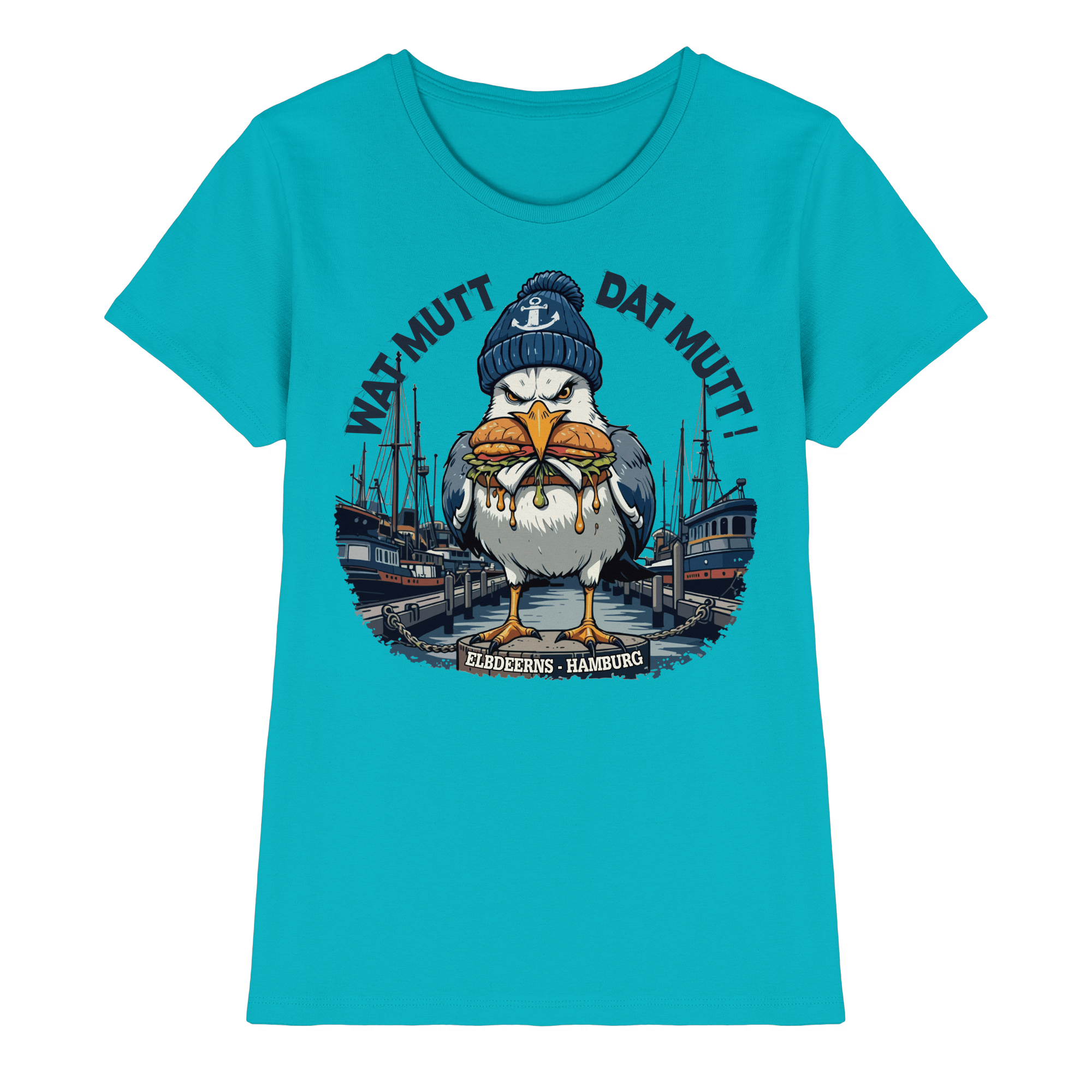 Elbdeerns - WAT MUTT DAT MUTT - Ladies Premium Shirt