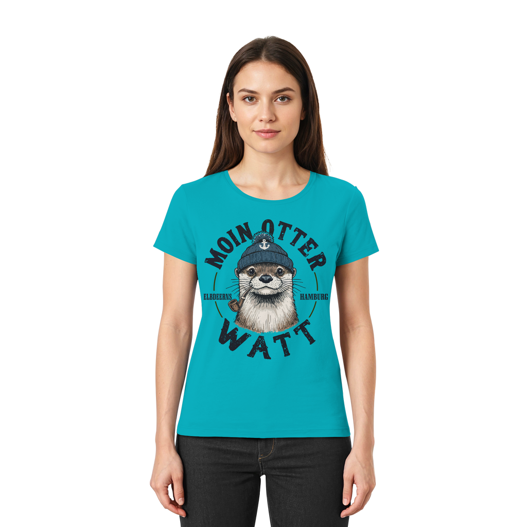 Elbdeerns - MOIN oder WATT - Ladies Premium Shirt