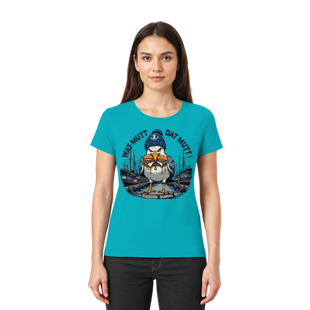 Elbdeerns - WAT MUTT DAT MUTT - Ladies Premium Shirt