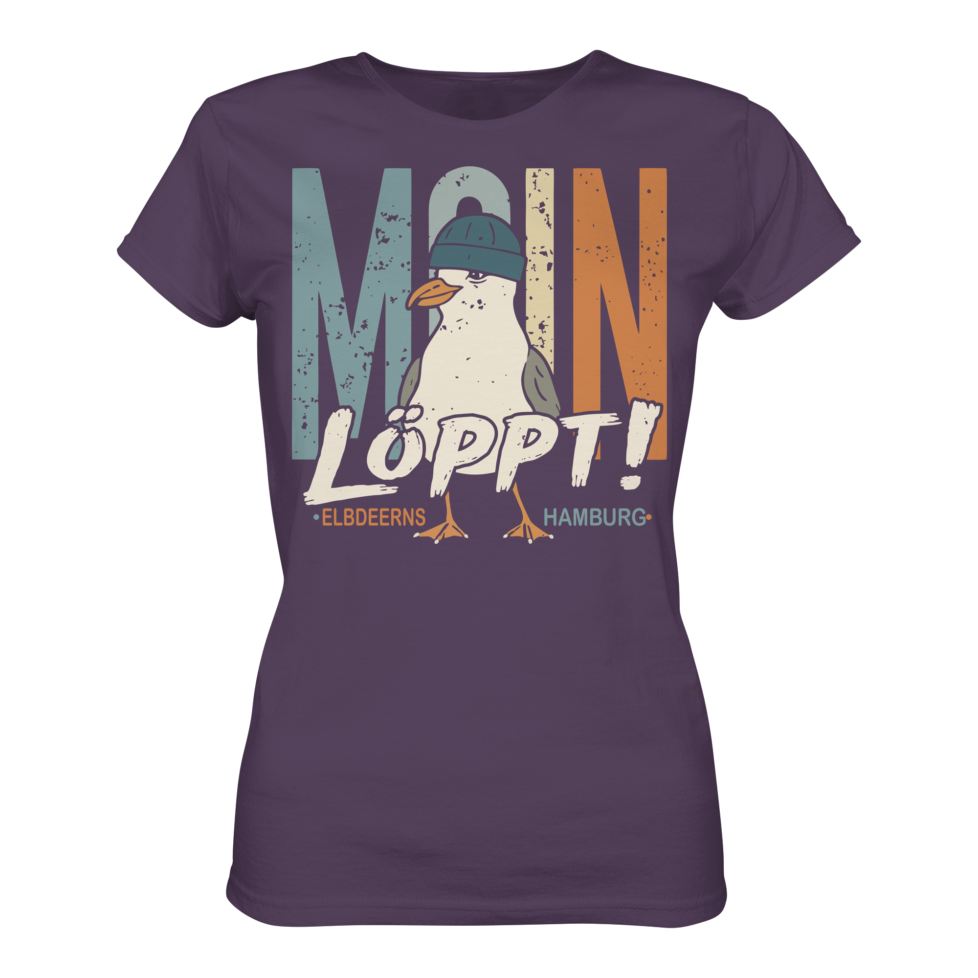 Elbdeerns - MOIN ...löppt! - Ladies Premium Shirt