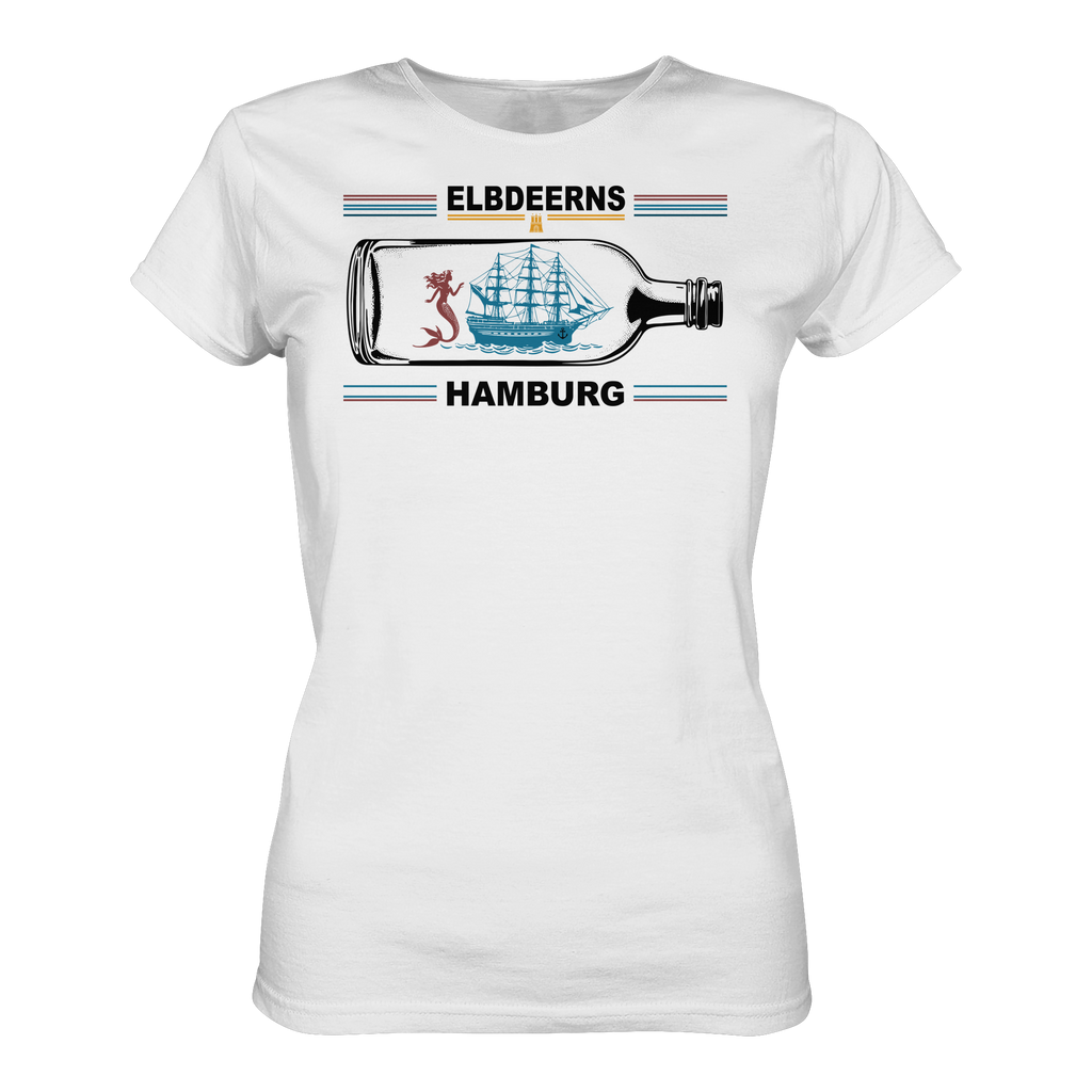 Elbdeerns "Buddelschiff" - Ladies Premium Shirt
