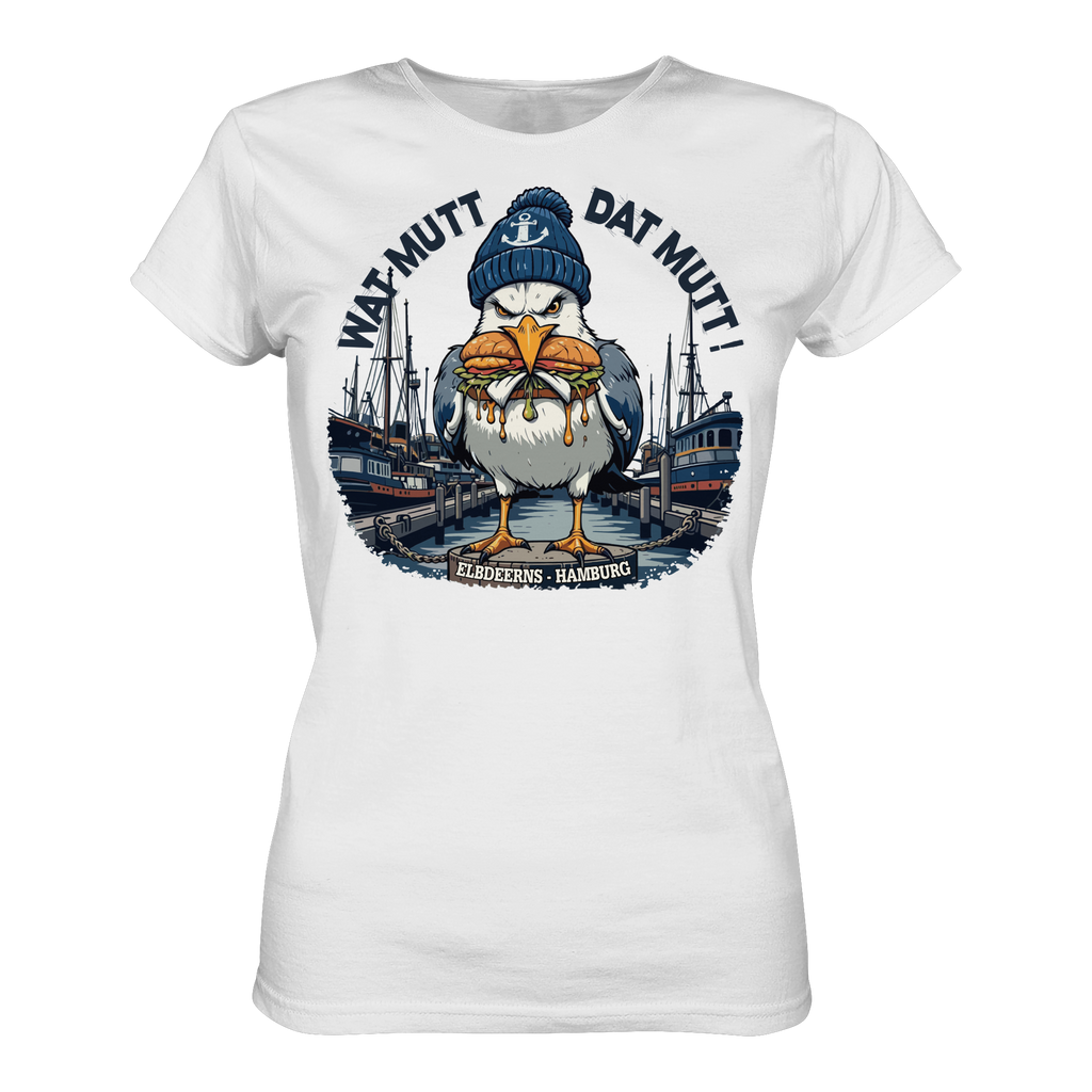 Elbdeerns - WAT MUTT DAT MUTT - Ladies Premium Shirt