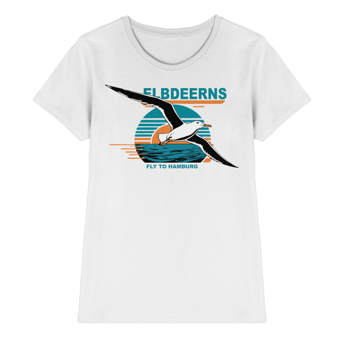 Elbdeerns "Fly to Hamburg" - Ladies Premium Shirt