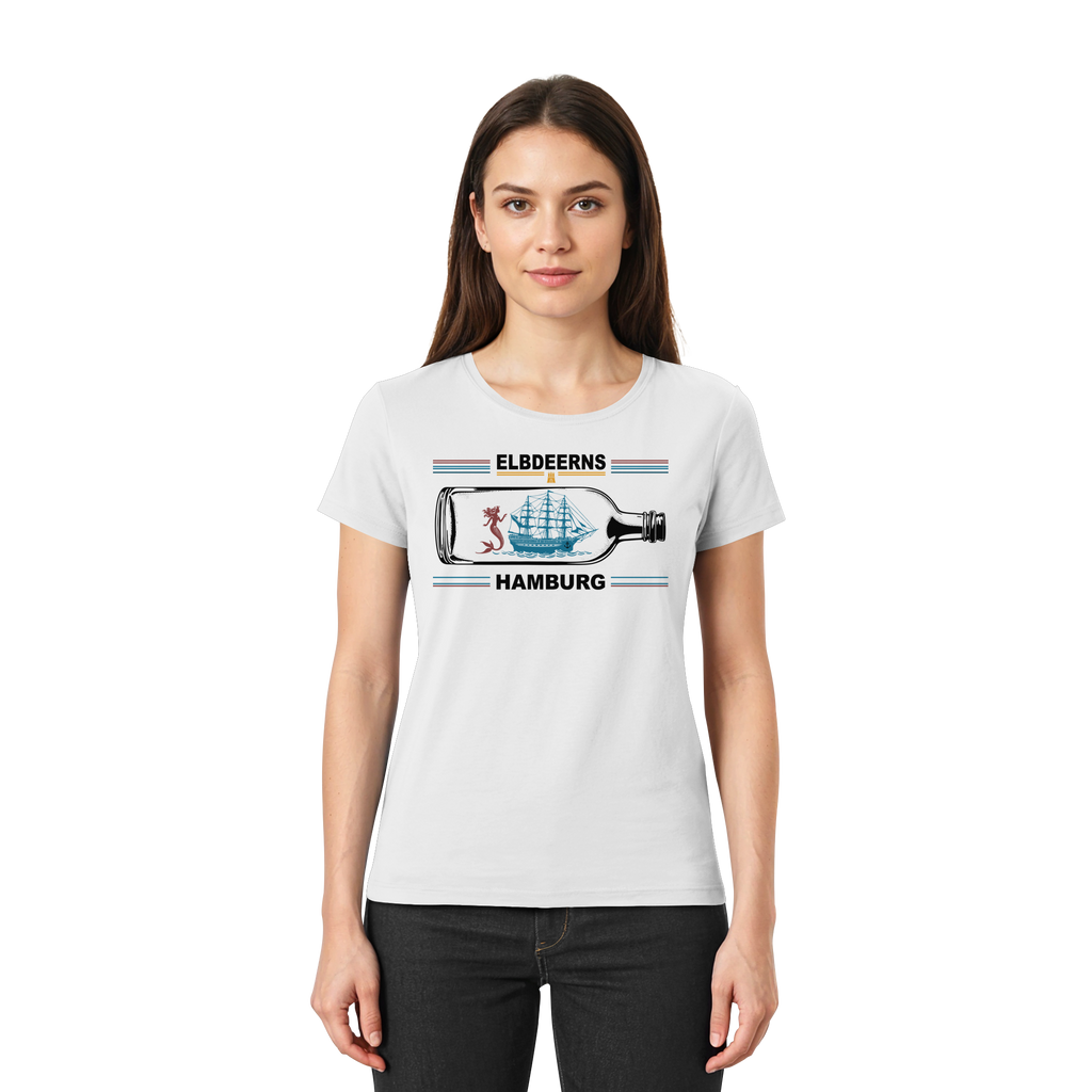 Elbdeerns "Buddelschiff" - Ladies Premium Shirt