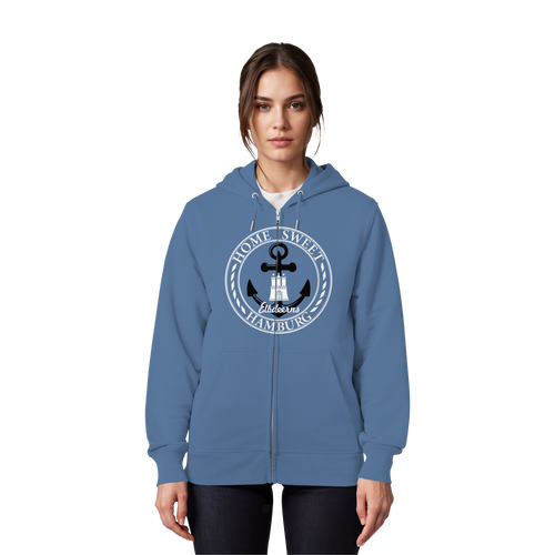 Elbdeerns "Home Sweet Hamburg" - Organic Zipper