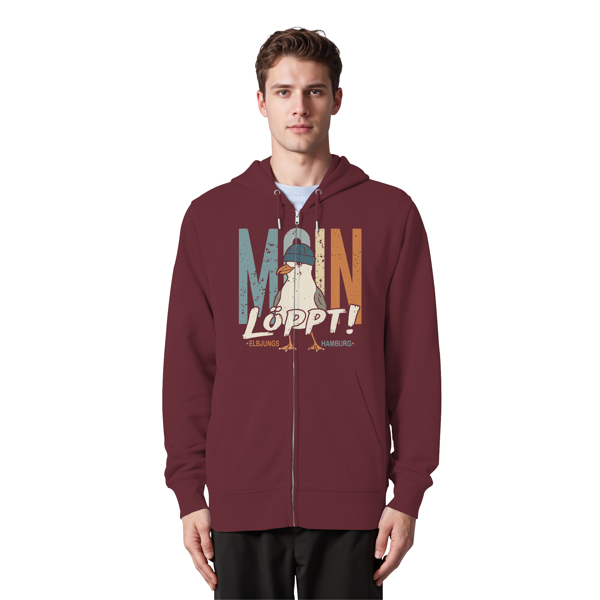 Elbjungs - MOIN ...löppt! - Organic Zipper