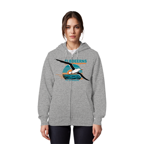Elbdeerns "Fly to Hamburg" - Organic Zipper