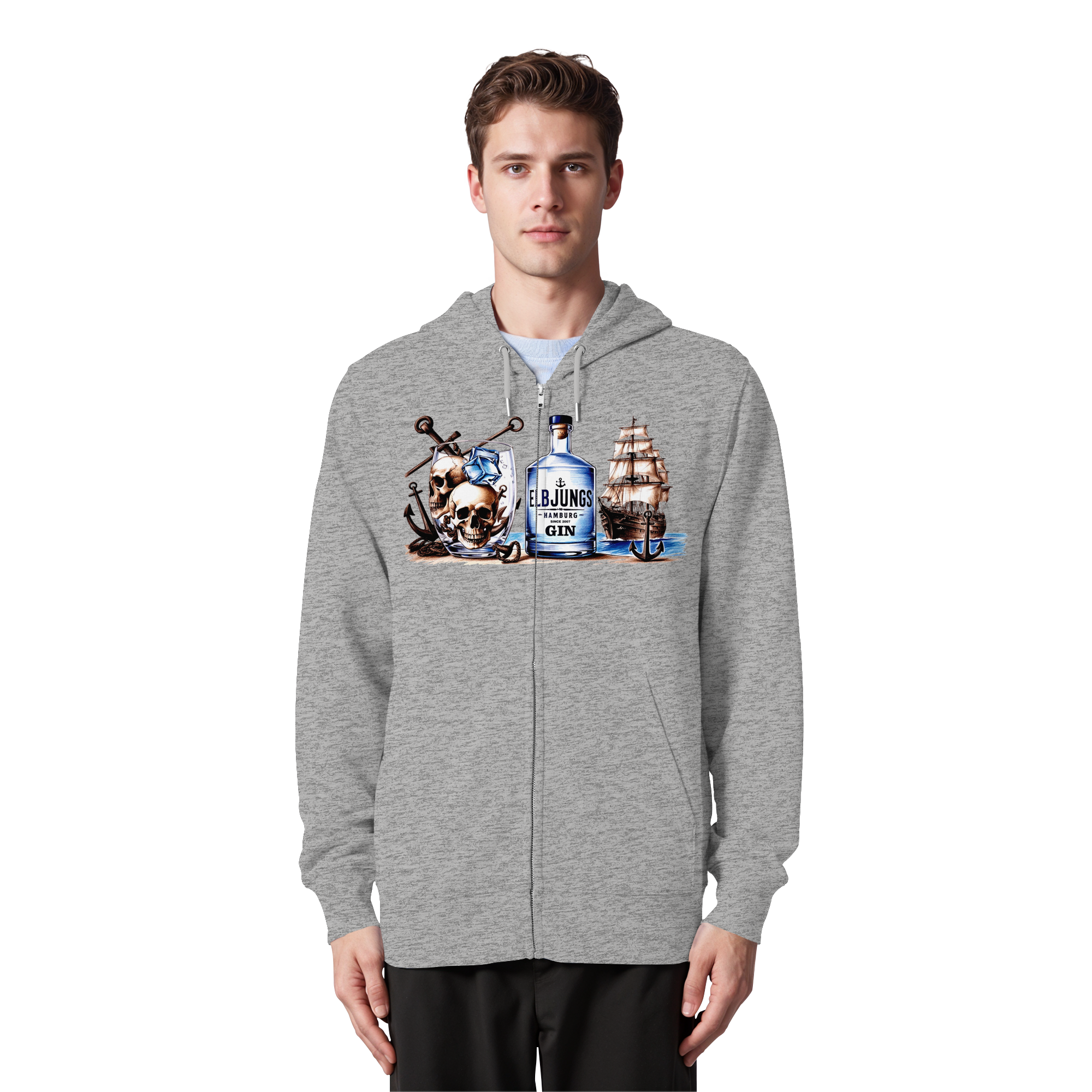 Elbjungs - GIN - Organic Zipper