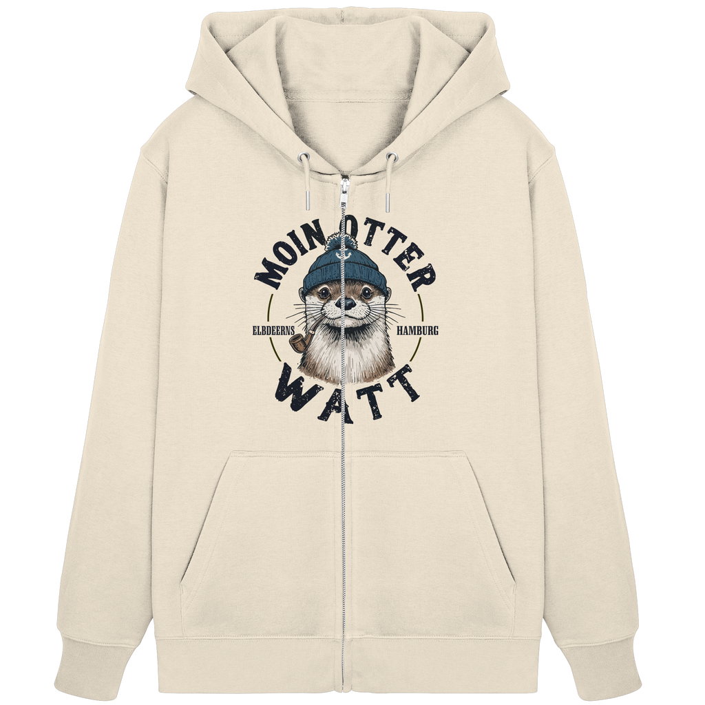 Elbdeerns - MOIN oder WATT - Organic Zipper