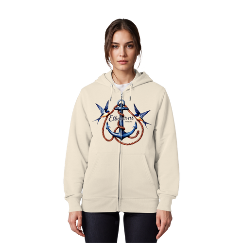 Elbdeerns "Schwalben" - Organic Zipper
