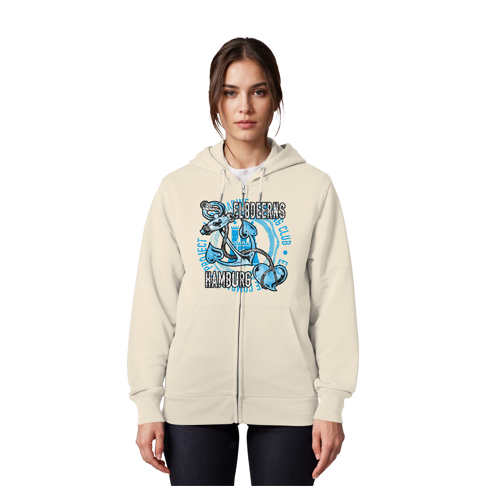 Elbdeerns "Club" - Organic Zipper