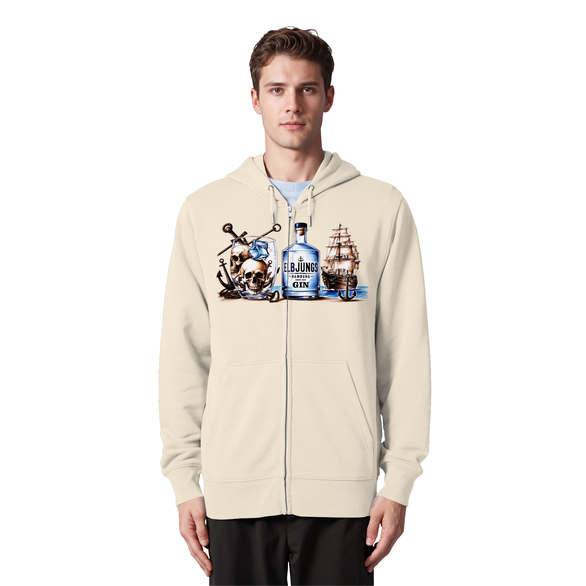 Elbjungs - GIN - Organic Zipper