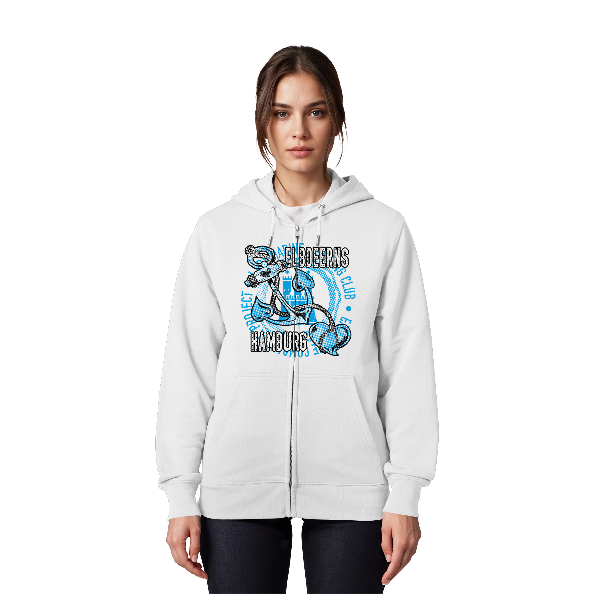 Elbdeerns "Club" - Organic Zipper