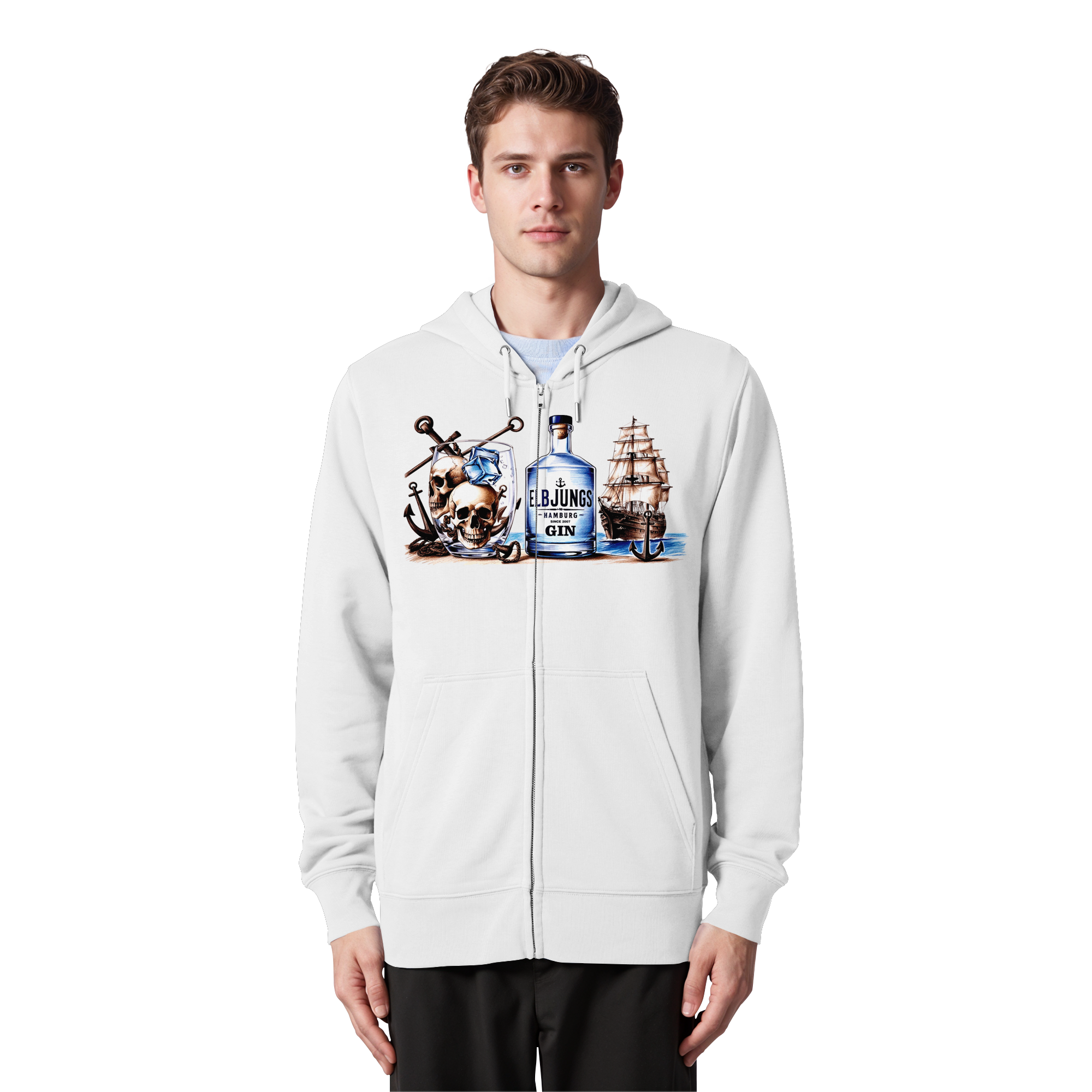 Elbjungs - GIN - Organic Zipper