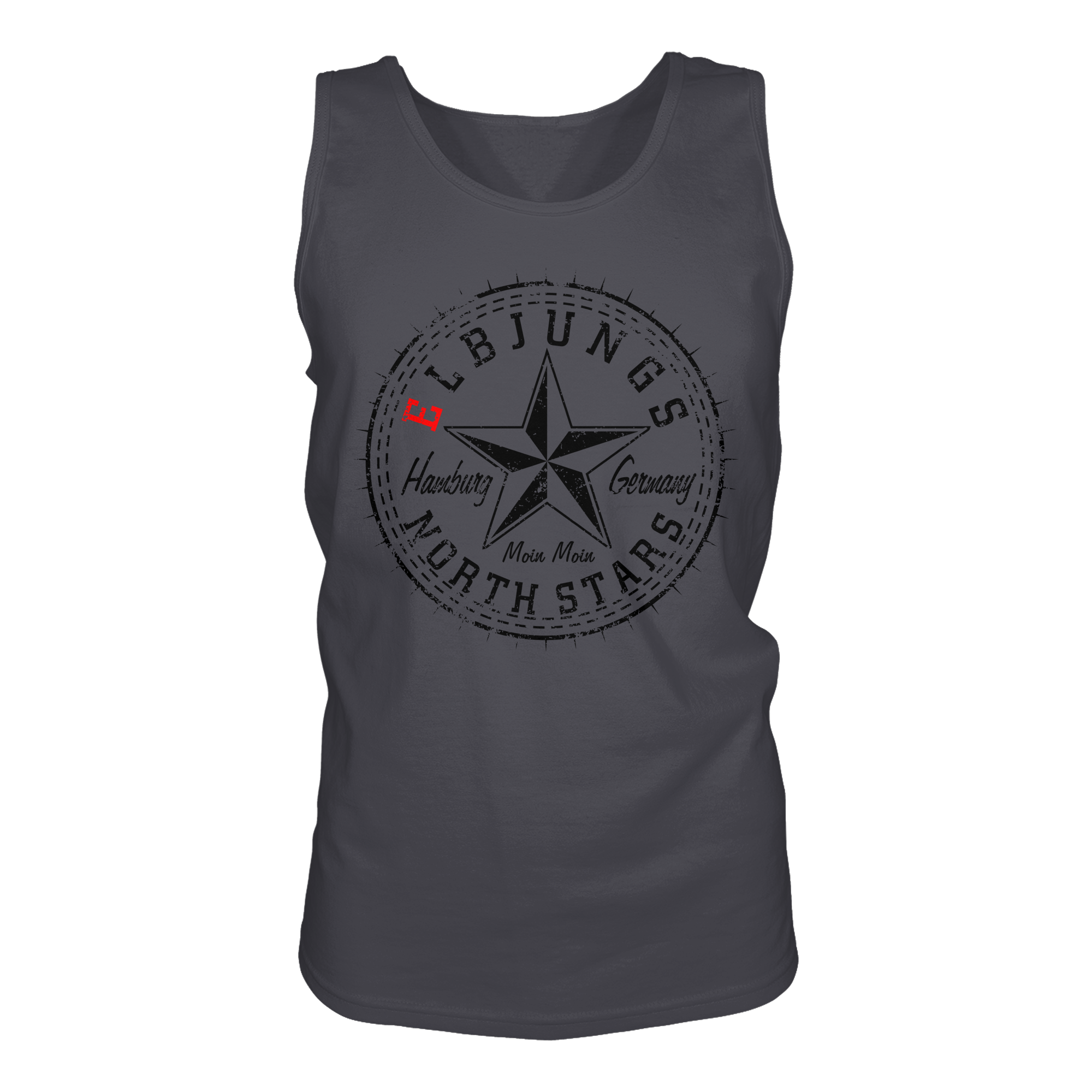 Elbjungs "North Stars Red E" - Tank-Top