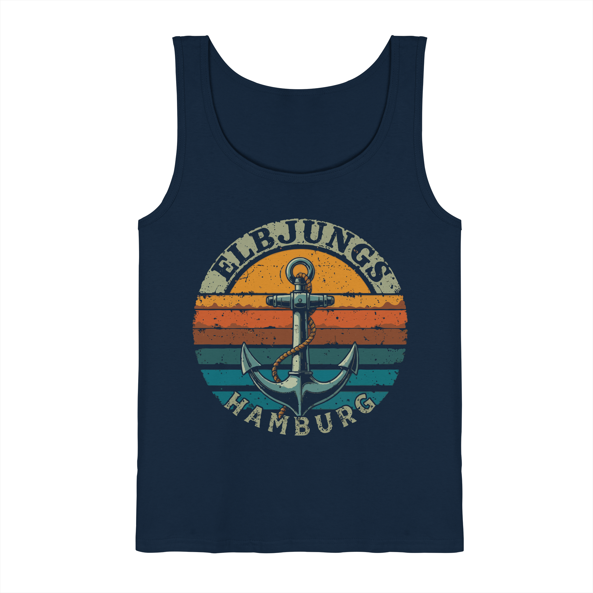 Elbjungs - Vintage Anker - Tank-Top