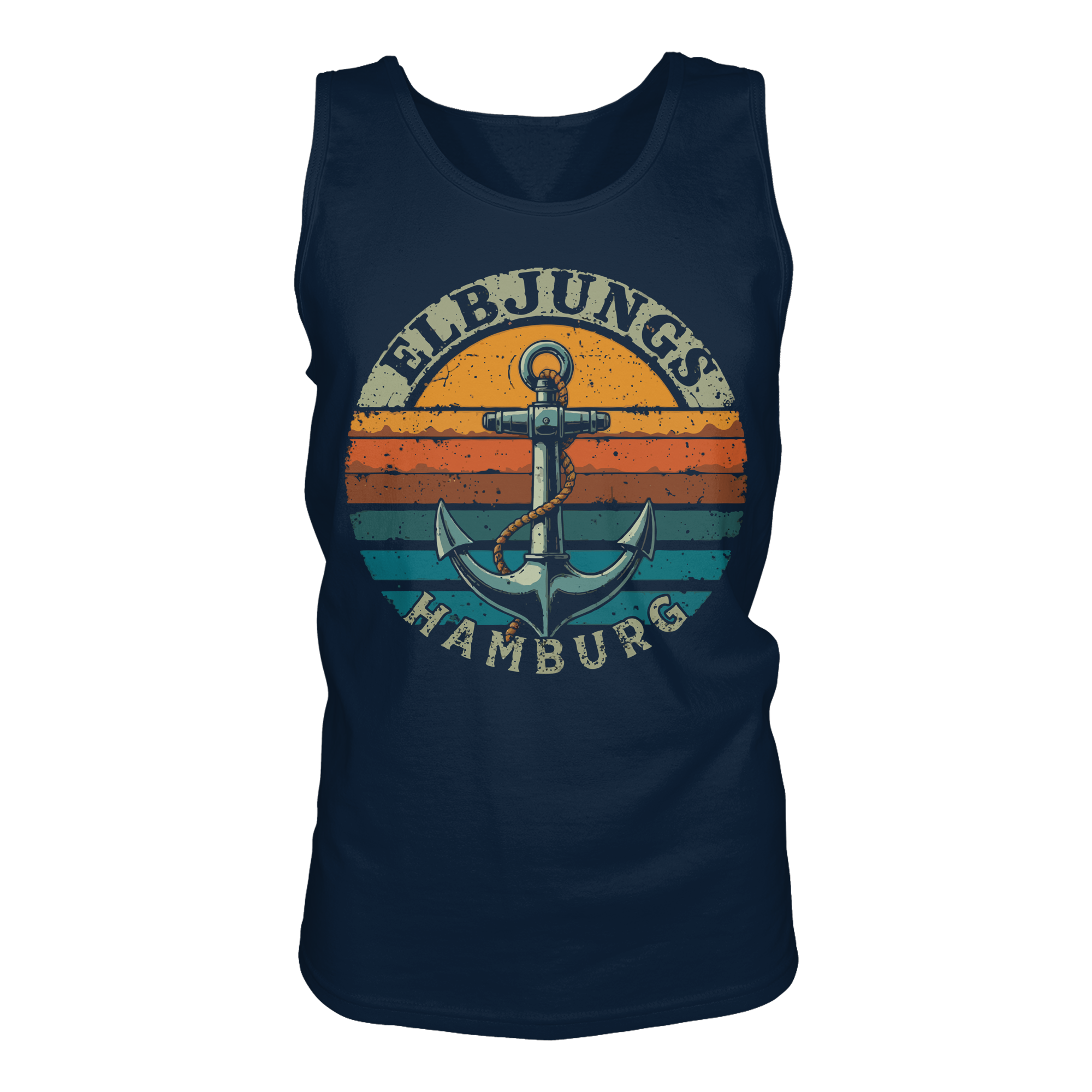 Elbjungs - Vintage Anker - Tank-Top