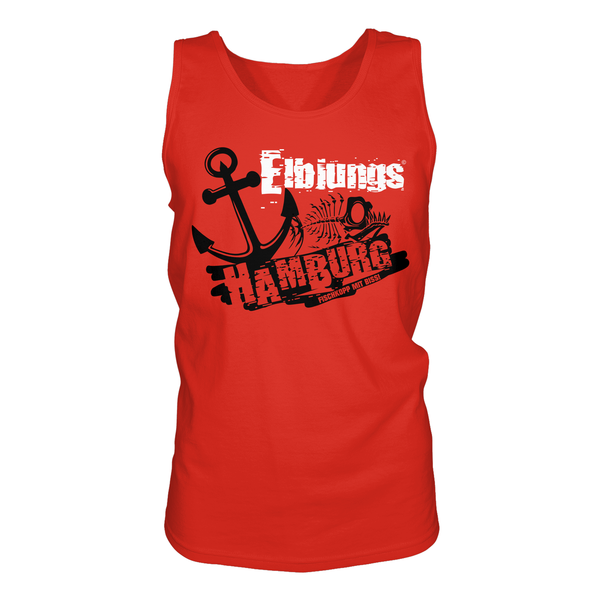 Elbjungs "Fischkopp mit Biss" - Tank-Top