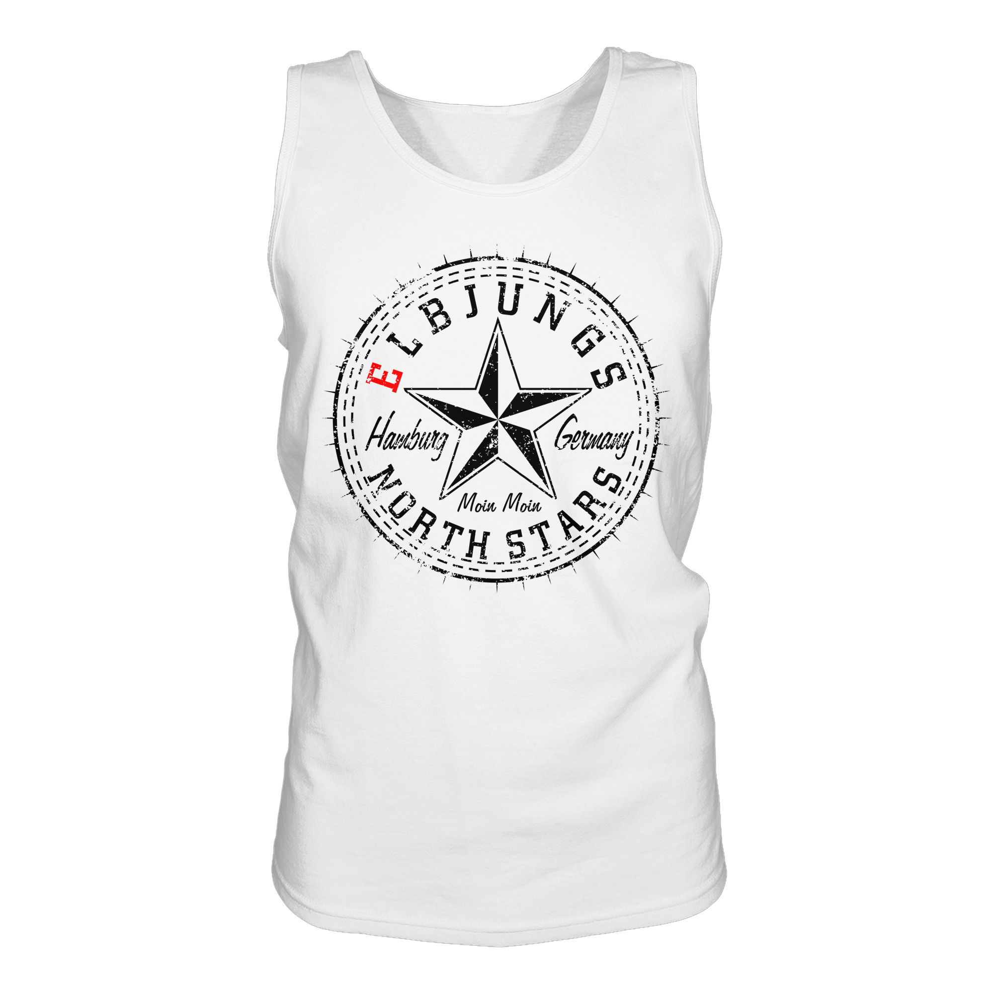 Elbjungs "North Stars Red E" - Tank-Top