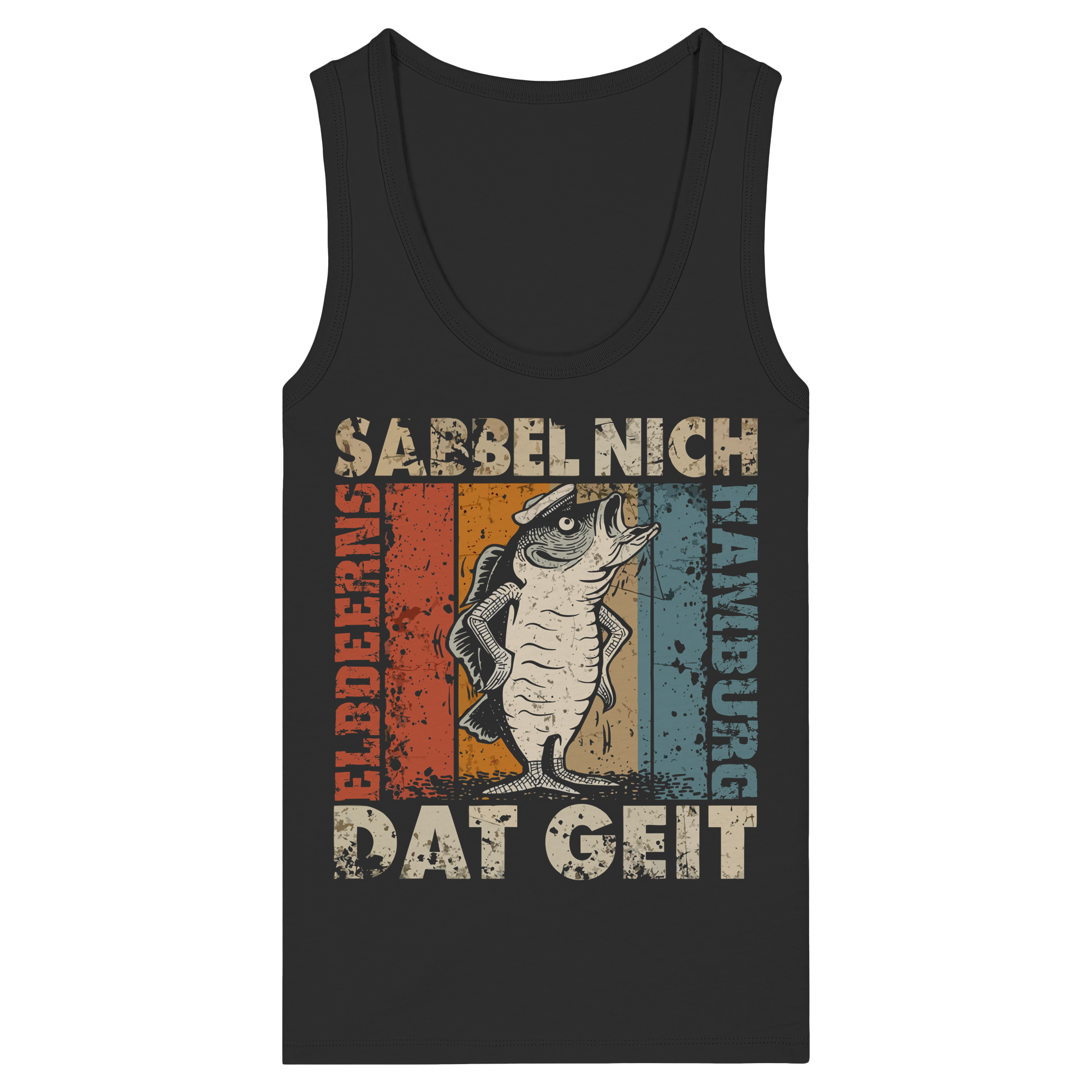 Elbdeerns - SABBEL NICH - DAT GEIT - Womens Organic Fitted Tank Top