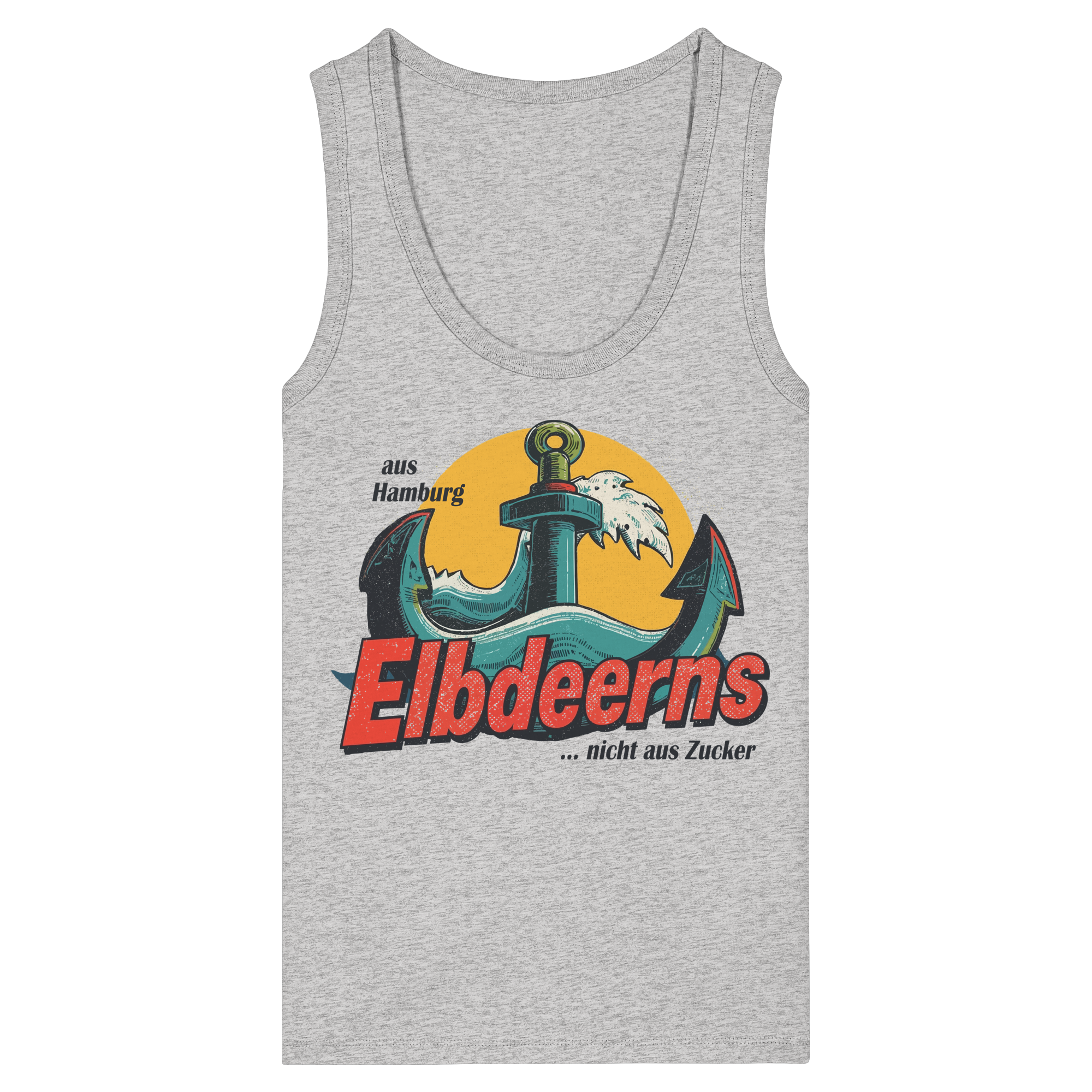 Elbdeerns - nicht aus Zucker - Womens Organic Fitted Tank Top