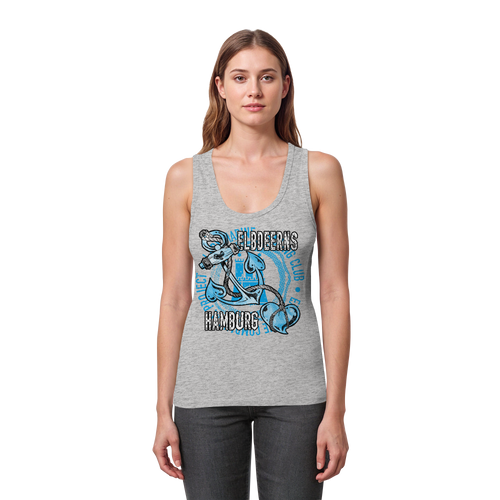 Elbdeerns "Club" - Womens Organic Fitted Tank Top