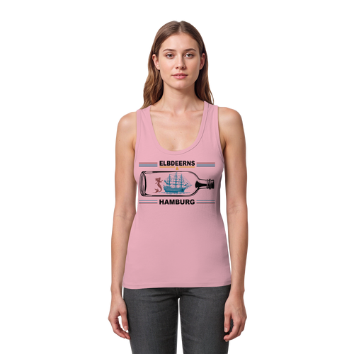 Elbdeerns "Buddelschiff" - Womens Organic Fitted Tank Top