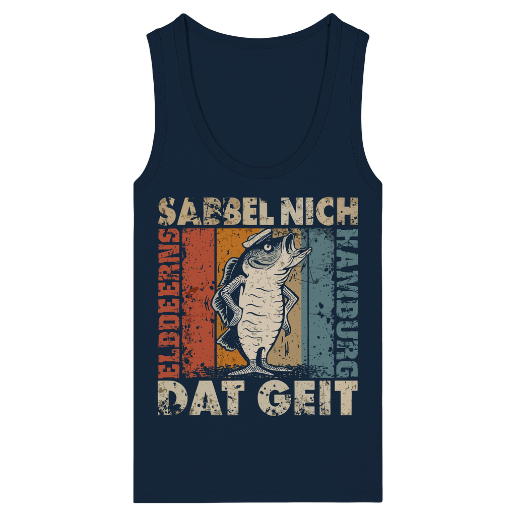 Elbdeerns - SABBEL NICH - DAT GEIT - Womens Organic Fitted Tank Top