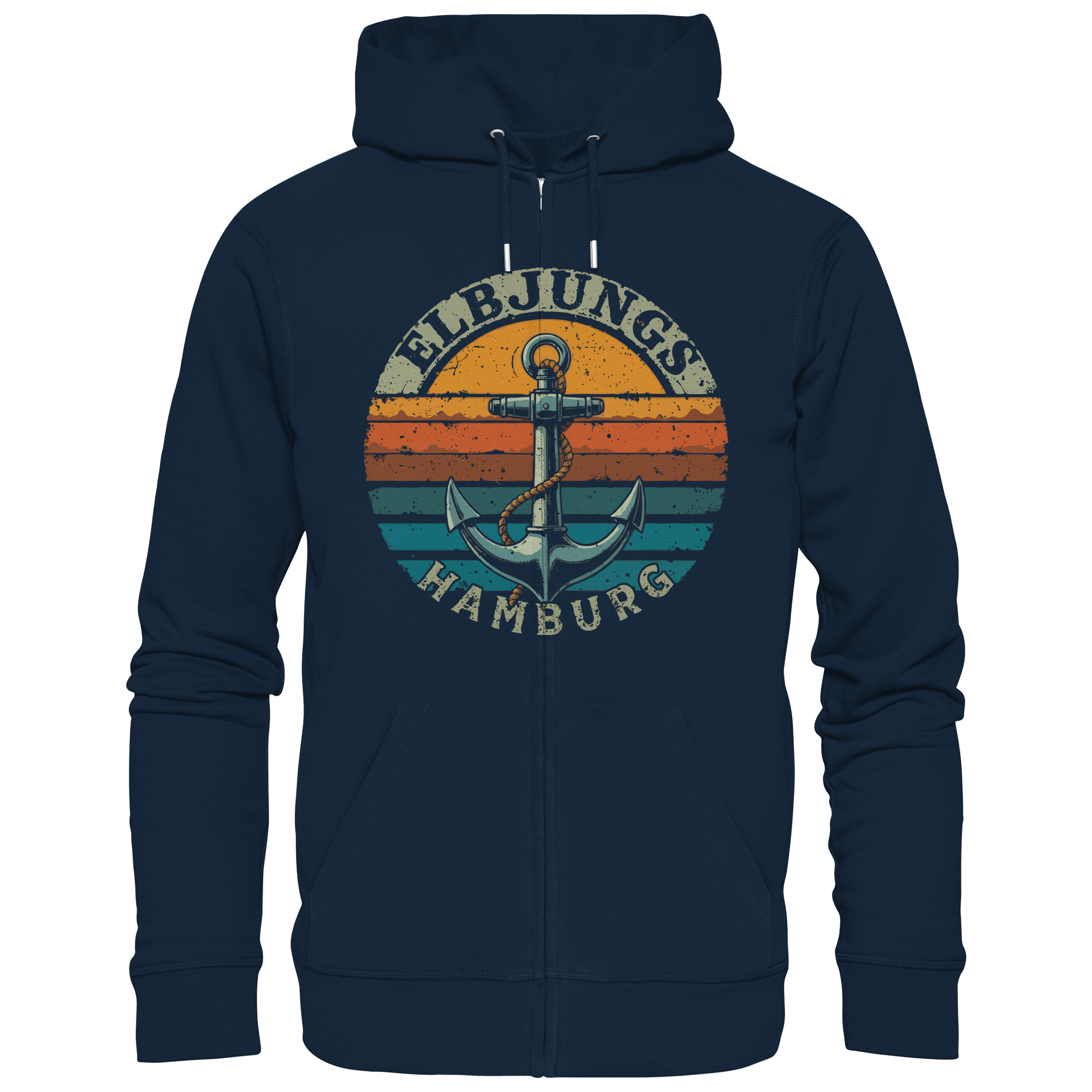 Elbjungs - Vintage Anker - Zipper