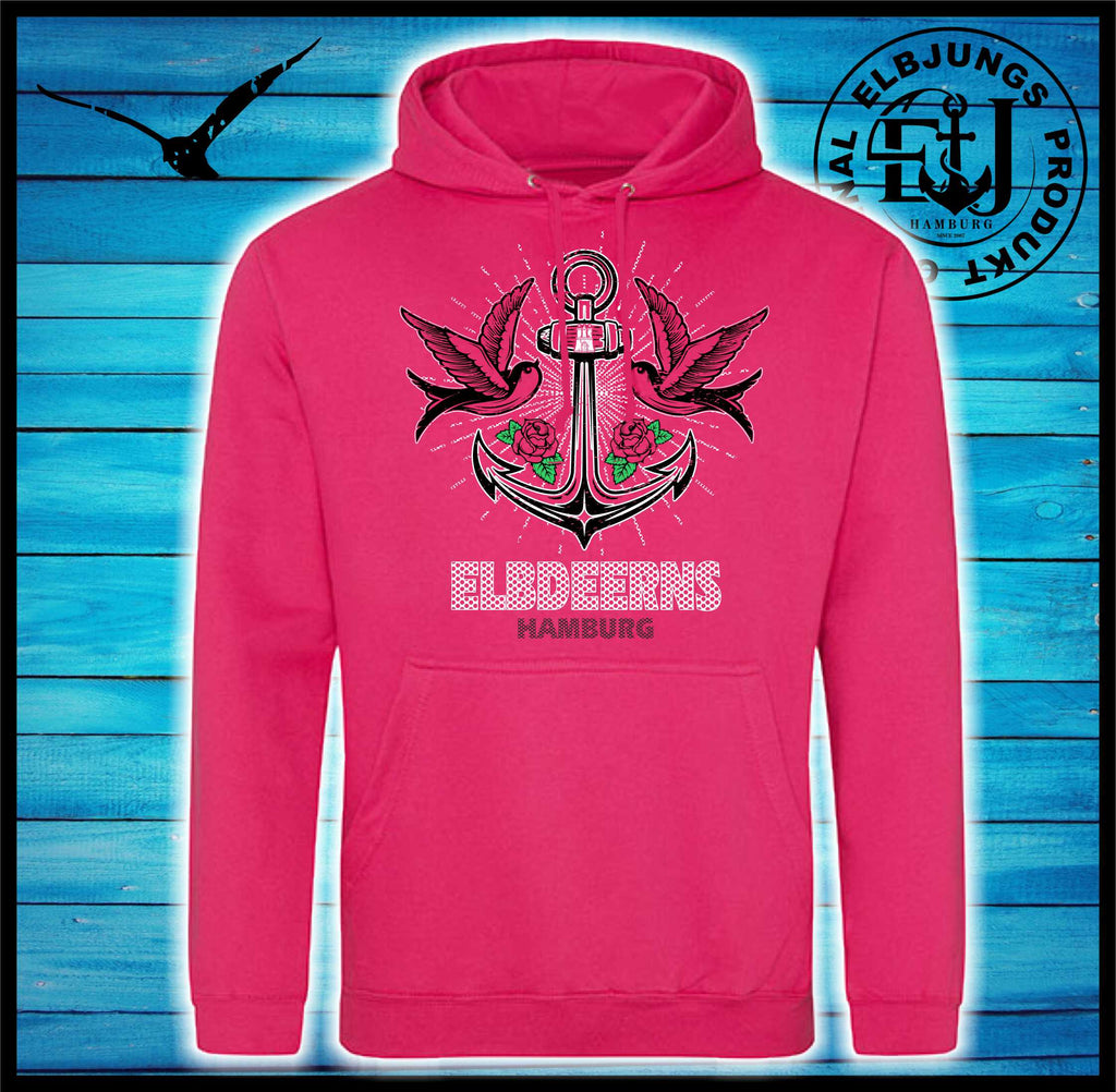 Elbdeerns "verankert" - Unisex Hoodie