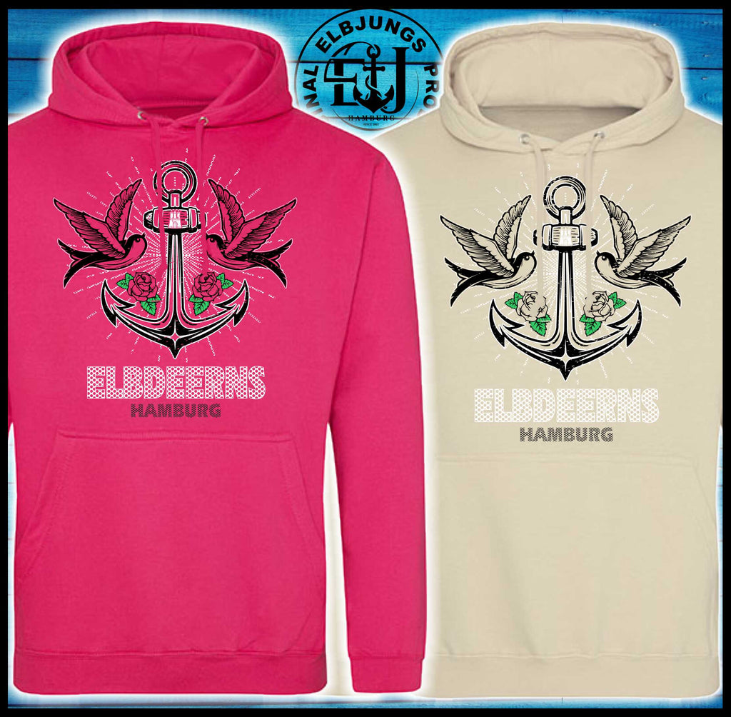 Elbdeerns "verankert" - Unisex Hoodie