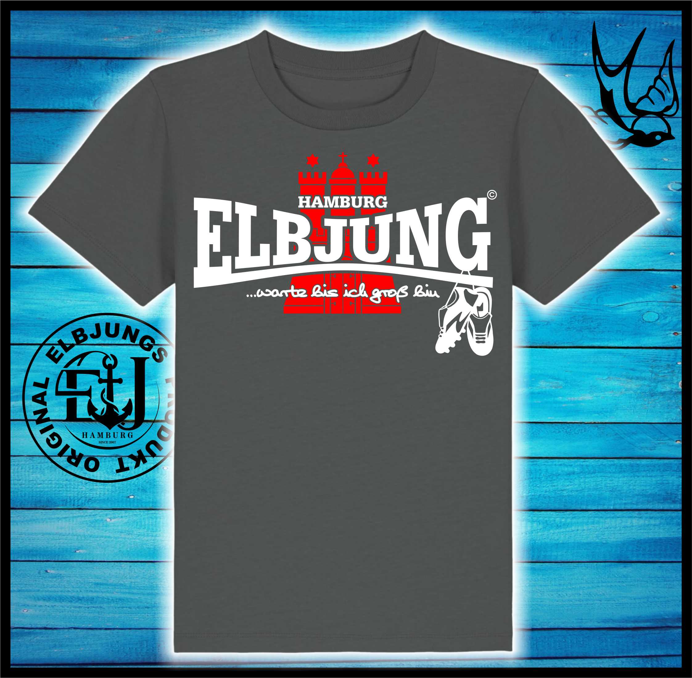 Kindershirt "Warte bis ich groß bin" - Kids Organic Shirt