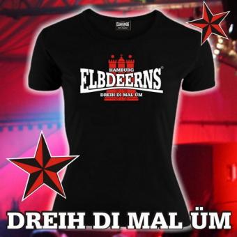 Damenshirt - Elbdeerns * DREIH DI MAL ÜM * 