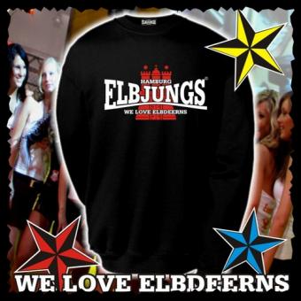 Sweatshirt - Elbjungs * WE LOVE ELBDEERNS * 