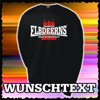 Sweatshirt - Elbdeerns * WUNSCHTEXT * 