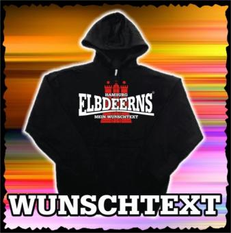 Kapuzensweatjacke - Elbdeerns * WUNSCHTEXT * 