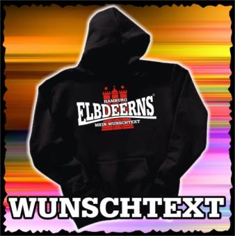 Kapuzensweatshirt - Elbdeerns * WUNSCHTEXT * 