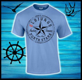 T-Shirt - Elbjungs * Jah Papa * Carolina Blue | 3XL