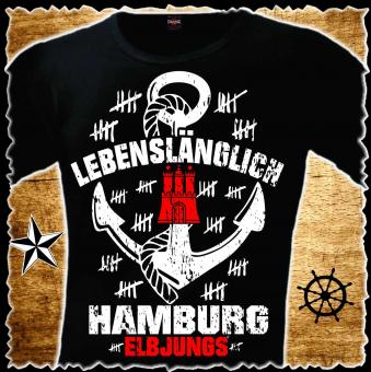 T-Shirt - Elbjungs * Lebenslänglich * Schwarz | L