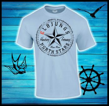T-Shirt - Elbjungs * Hafenmöwe * Light Blue | 3XL