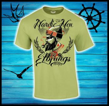 T-Shirt - Elbjungs * PinUp * Pistachio | XXL