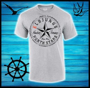 T-Shirt - Elbjungs * Skull & Rope 2 * Sport Grey | 4XL