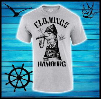 T-Shirt - Elbjungs * Big Möw * Sport Grey | 5XL